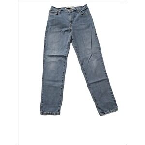 Levi's 550 Relaxed Tapered Jeans Womens 14L Blue Denim High Rise Made in Brazil
